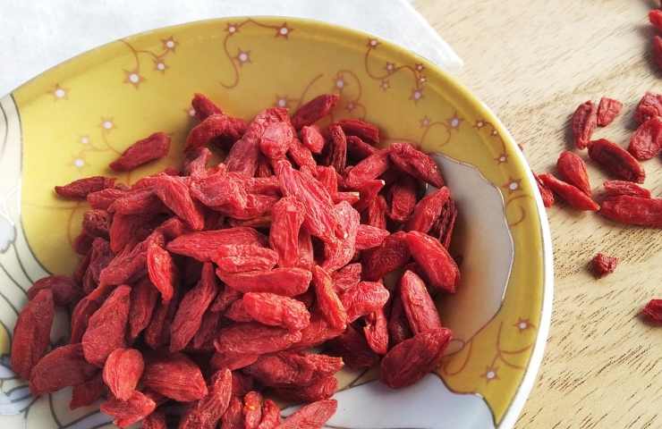 bacche di Goji consumo 