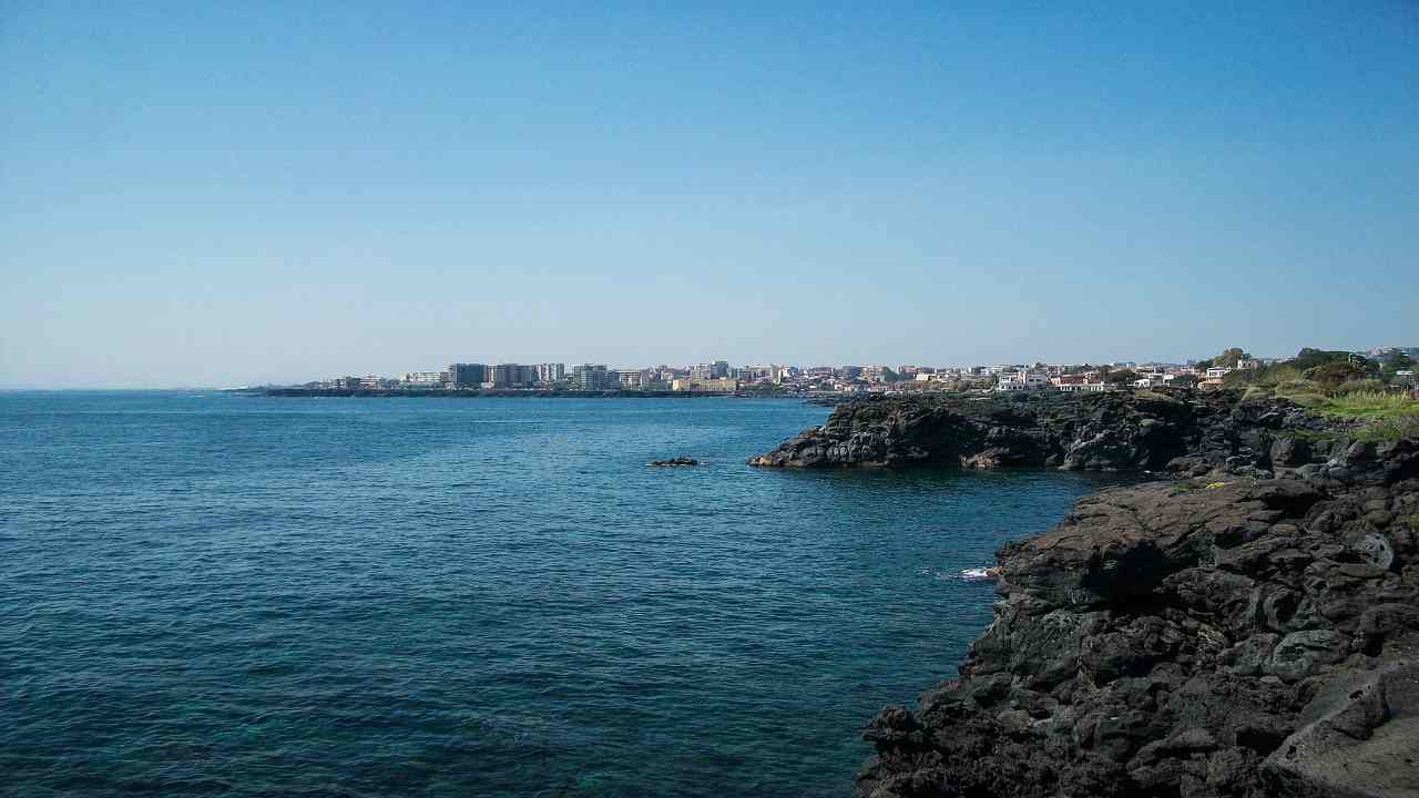 Mare sicilia costa 