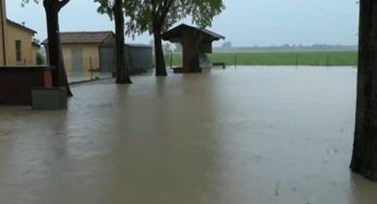 Case evacuate e scuole chiuse: maltempo nel Ravennate