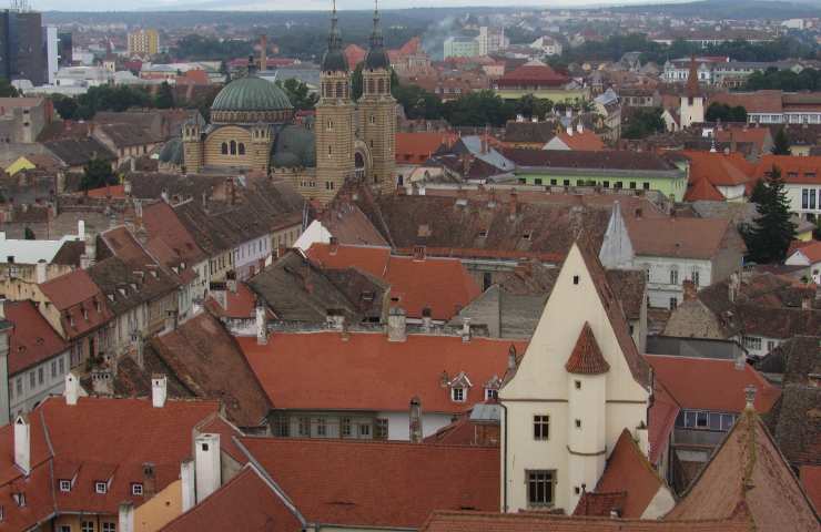 panorama Città Sibiu