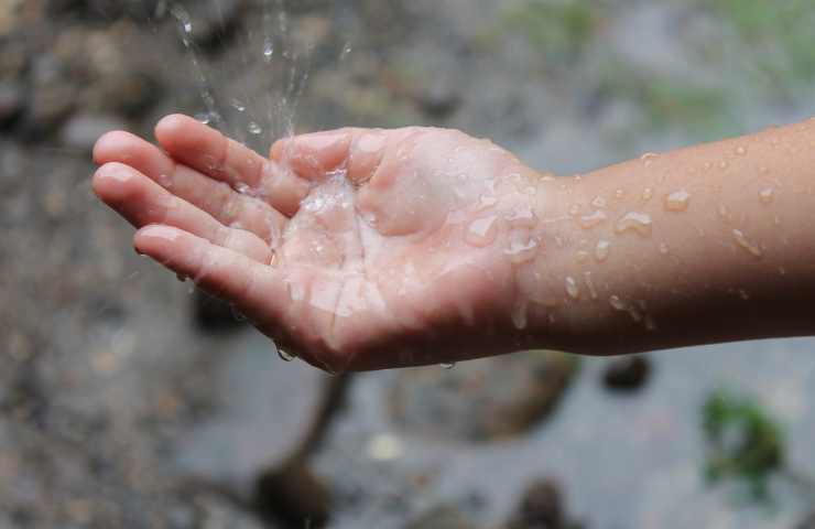 Acqua piovana Francia progetto