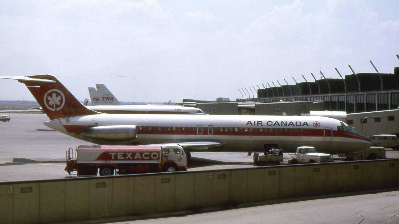 aereo Dc 9 dell'air Canada
