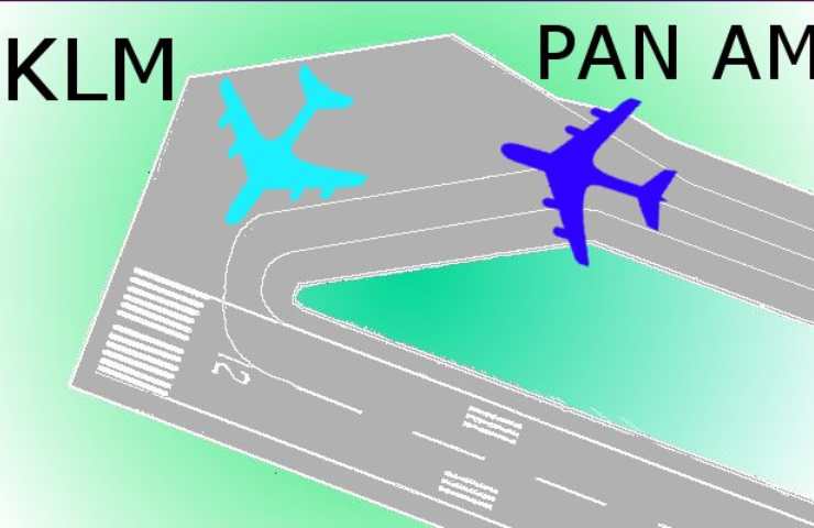 parcheggio dei due voli scarsa visibilità