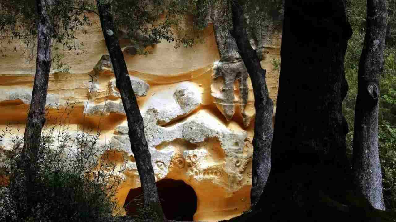 Come arrivare Grotte Gialle Bibbona Toscana grotte etrusche