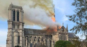 Incendio della cattedrale di Notre-Dame nell’Aprile 2019