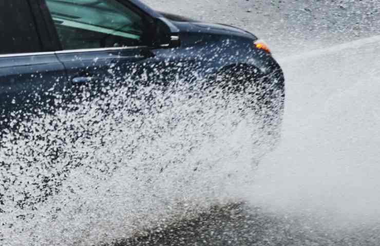 Strade allagate Matera alluvione