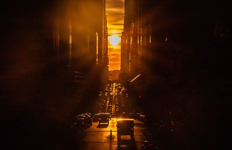 Manhattanhenge dove si vede