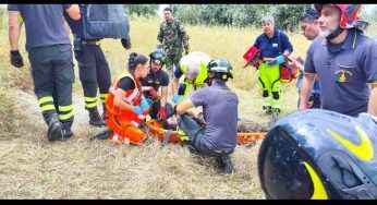 Cade in un pozzo: intervento dei Vigili del Fuoco