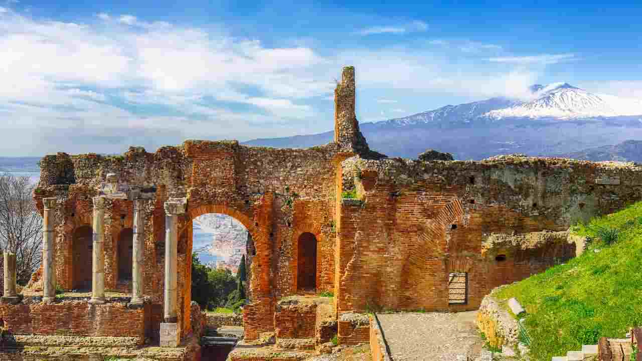 Taormina scoperta teatro antico