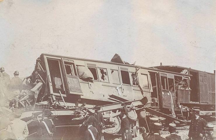Castel Giubileo incidente ferroviario 1900