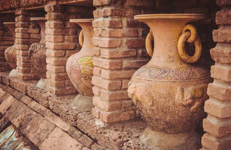 vasi terracotta acqua evaporazione