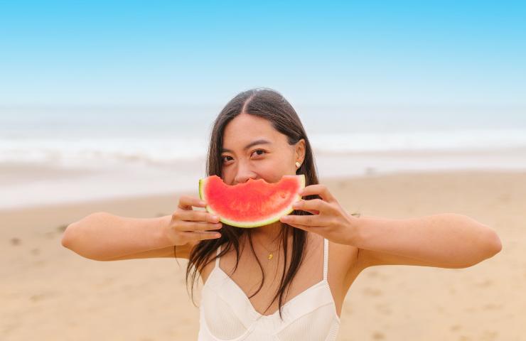 Anguria: il cibo perfetto per la spiaggia 