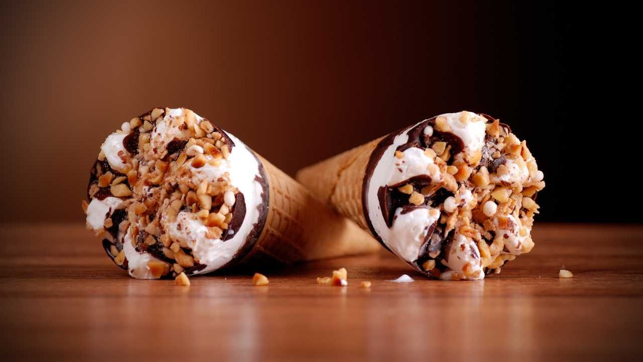 Cioccolato cono gelato grassi saturi danni salute