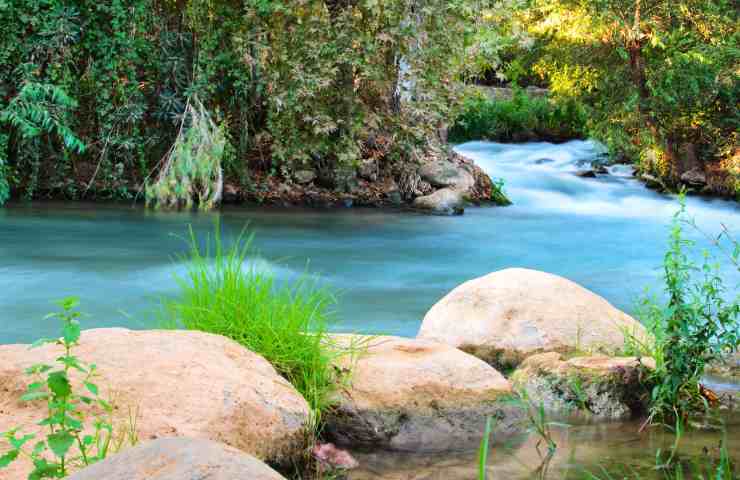 Fiume prosciugato