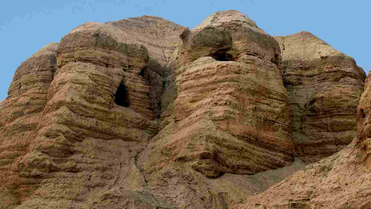 grotta archeologica vicino Israele