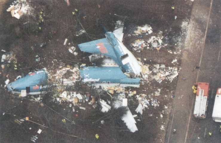 volo British Midland ricostruzione incidente