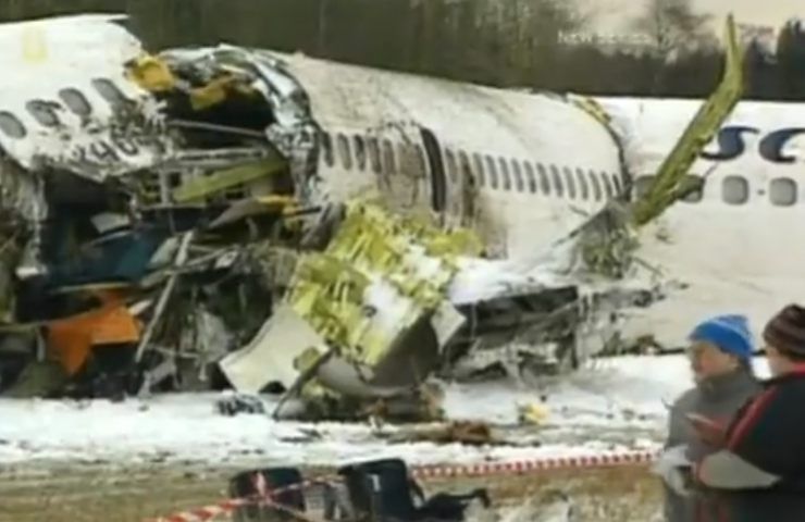 incidente aereo video