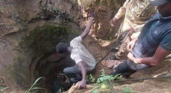 Ricevono una chiamata di soccorso: si gettano in un profondo buco pur di salvarli