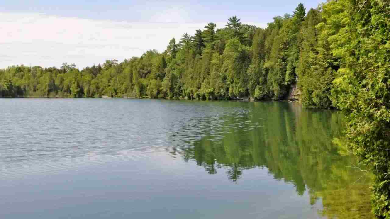 Lago Crawford Antropocene era geologica