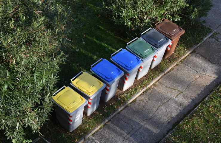 Comune riciclo dei rifiuti