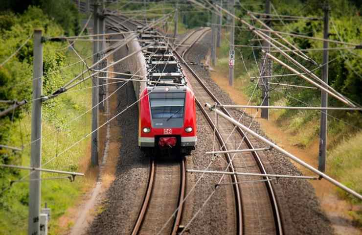 Treno italiano nel mirino