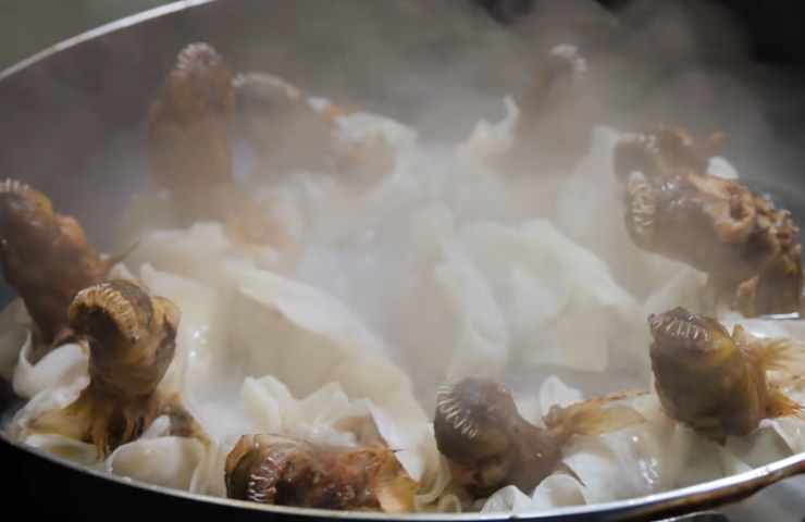 ravioli con pesce giapponesi