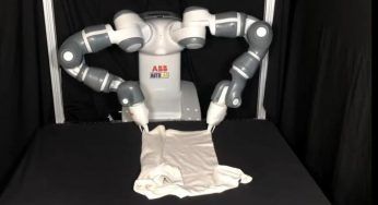 E’ diventato realtà: il robot che aiuta a piegare i panni