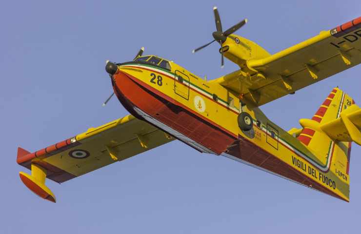 Canadair quando entra in azione