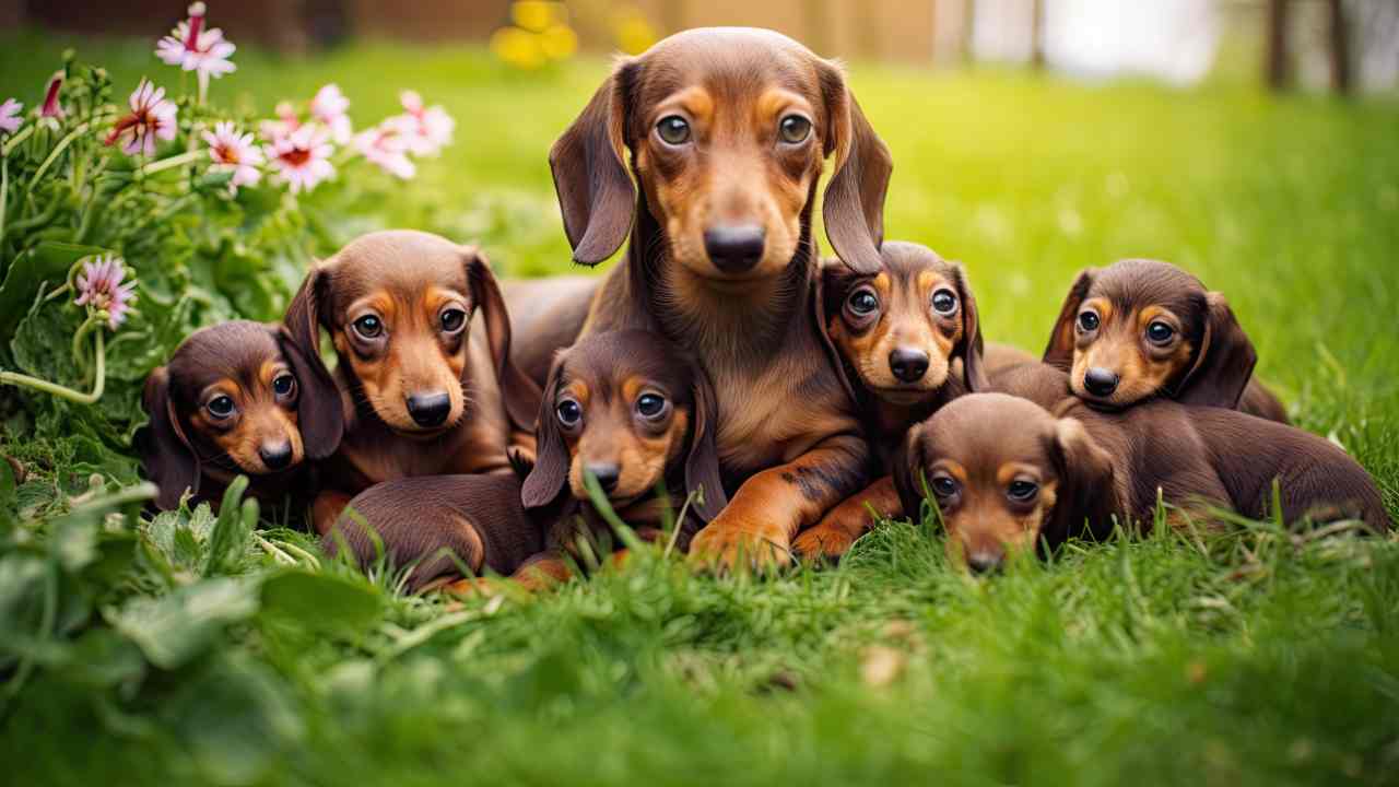 cuccioli di bassotto