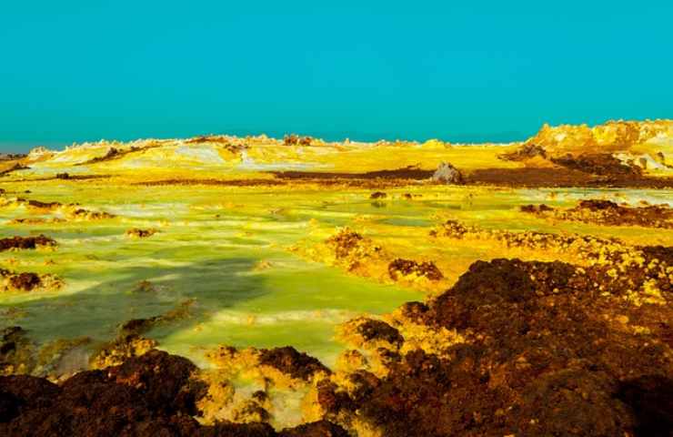 Dallol, il caldo deserto 