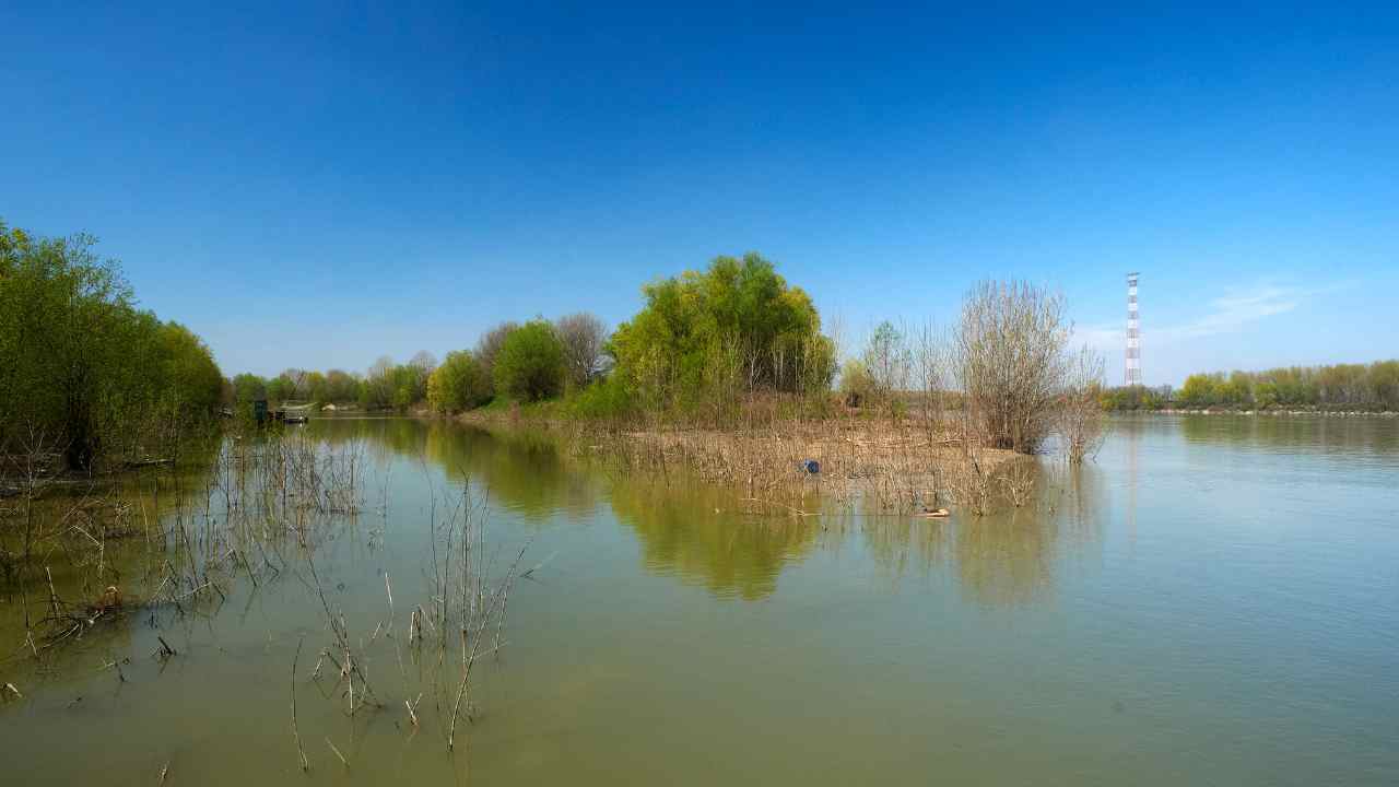 Livello fiume Po salito Coldiretti monitoraggio