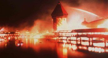 Incendio del Kapellbrücke: trent’anni fa, l’evento che distrusse la storia