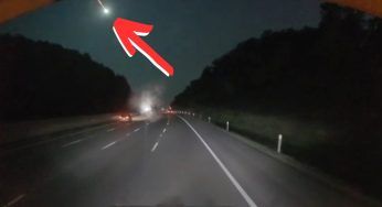 Sono in auto quando all’improvviso vedono questo nel cielo: non ci credono!