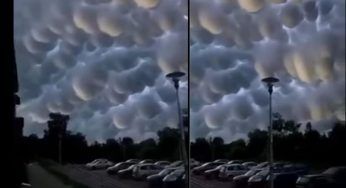 Appaiono a sorpresa in Cina: queste nuvole hanno una stranissima forma – VIDEO