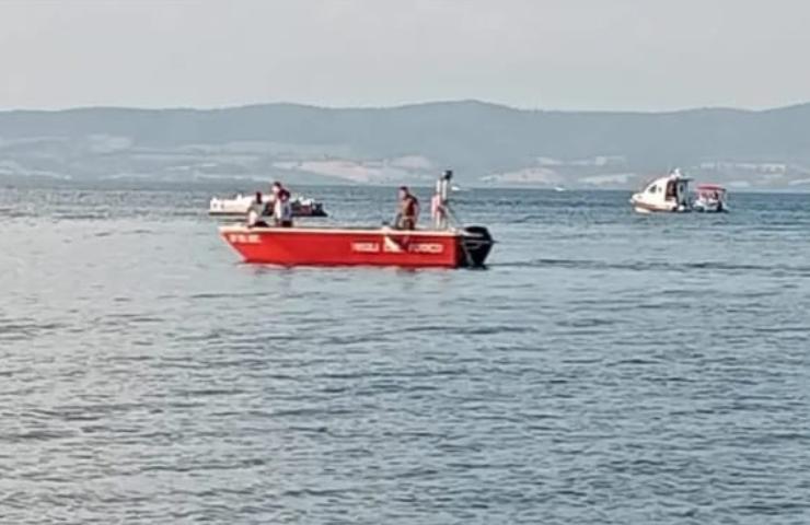 bambina scomparsa lago di como