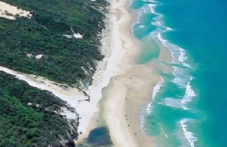 Fraser: una terribile spiaggia in Australia