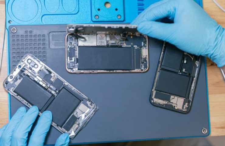 batterie smartphone temperatura massima