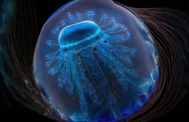 medusa porpita porpita trovata in puglia