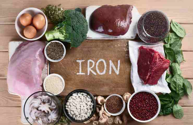 Alimenti con ferro