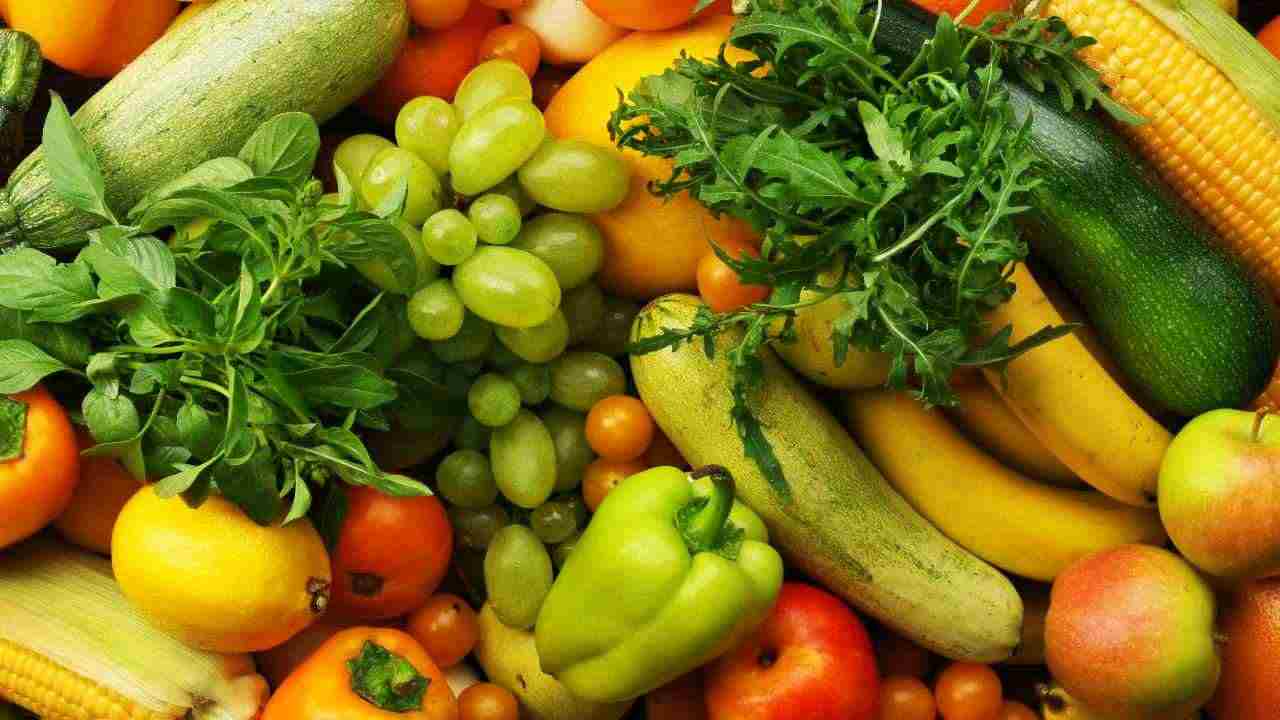 Alimentazione frutta verdura importante