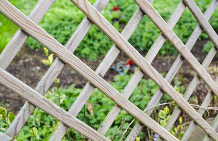 Recinzione economica giardino