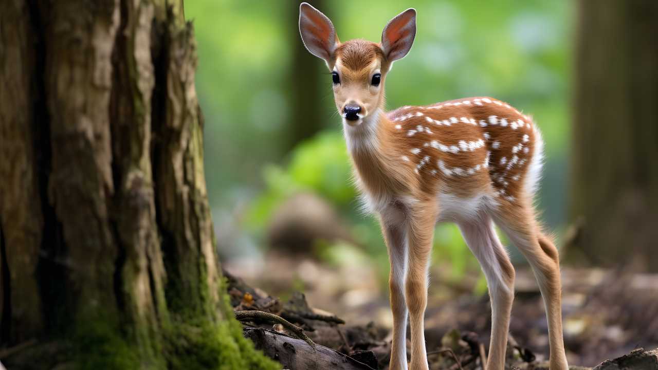 cervo habitat e alimentazione