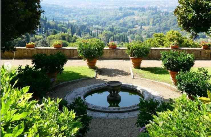 giardino italiana peculiarità 