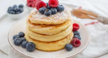 Pancake vegani soffici con un ingrediente segreto