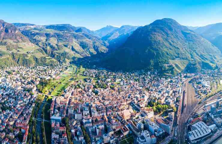 La città di Bolzano