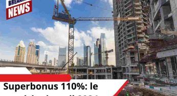 Brutte notizie per il 2024: arrivederci al Superbonus, niente proroghe?