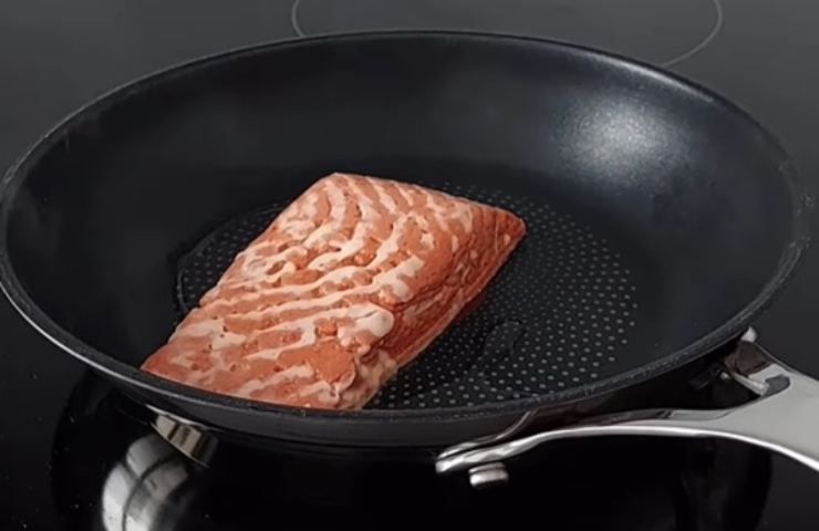 salmone stampato 3D dettagli 