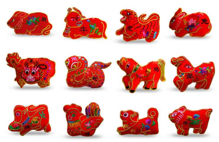 gli animali dello zodiaco cinese
