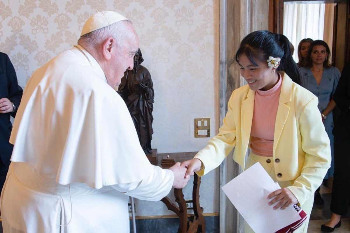 La Greta Thunberg indiana che ha conquistato Papa Francesco