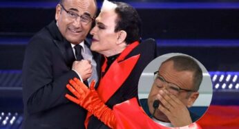 Gli scappa la pipì sul palco di Sanremo 2025: delirio in diretta nella seconda serata
